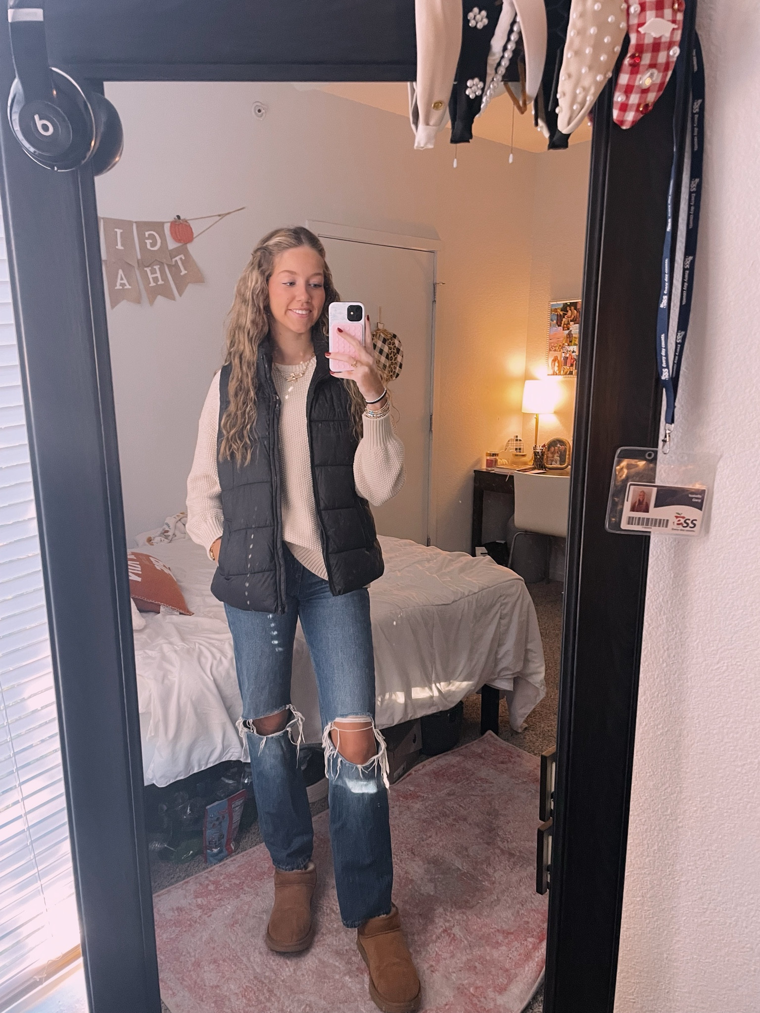 sweater and jeans aren’t sold anymore, so I listed similar items!! 💌



#LTKSeasonal #LTKU #LTKFindsUnder50