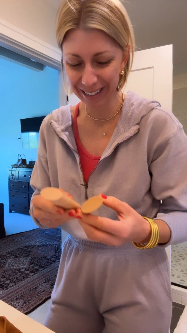 My clean beauty favorite I use every day is this tinted moisturizer and SPF. 
I use the shade “medium aura”in the warmer months when I have a bit of a tan and the “light aura”
in the winter time. 
It gives my skin this amazing glow plus protection from the sun 

#LTKBeauty #LTKOver40 #LTKVideo