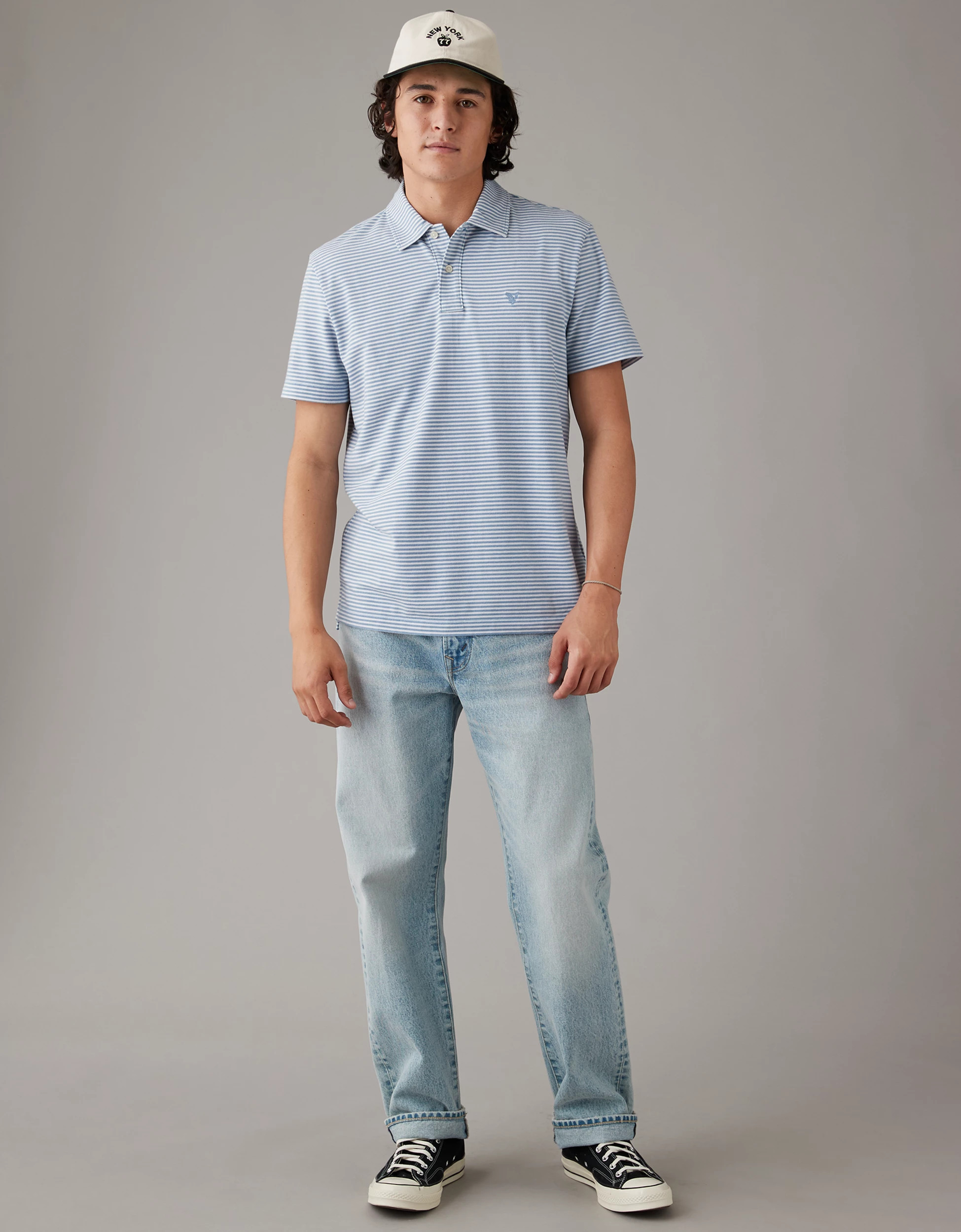 AE Striped Polo Shirt | American Eagle Outfitters (US & CA)