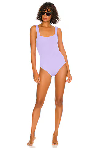 Square Neck One Piece
                    
                    Hunza G | Revolve Clothing (Global)