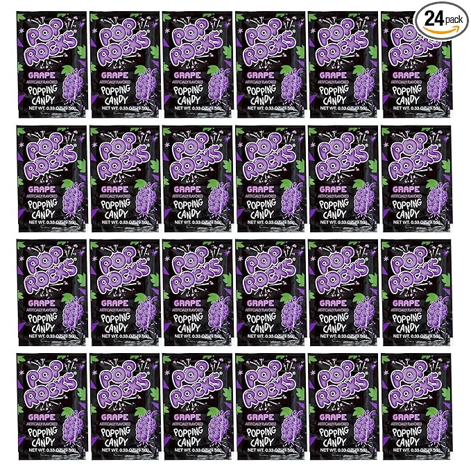 Pop Rocks Grape, 24 Pack, Popping Candy | Amazon (US)