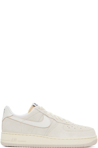 Nike - Taupe Air Force 1 '07 Sneakers | SSENSE