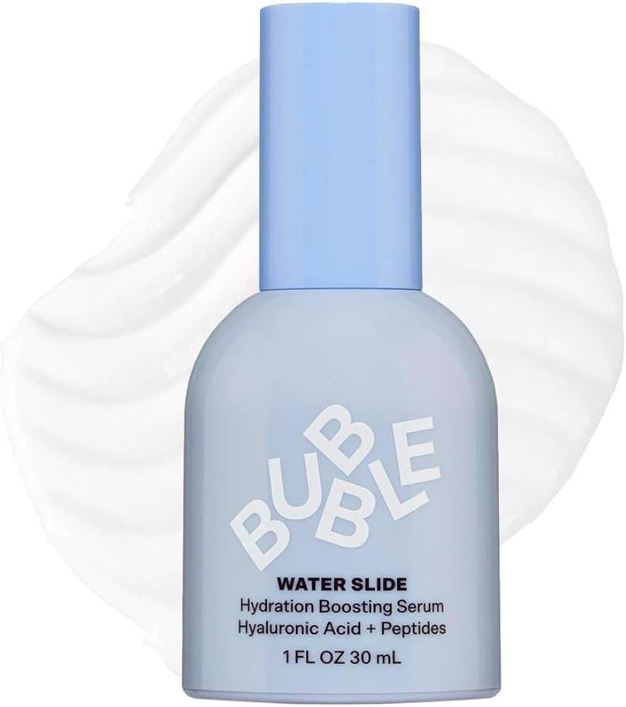 Bubble Skincare Water Slide Hyaluronic Acid Serum - Hydrating Face Serum for Skin Barrier Repair ... | Amazon (US)