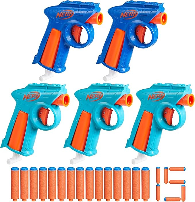 Nerf N Series Party Pack, Includes 5 N Series Flex Blasters, 15 N1 Darts Compatible Only N Series... | Amazon (US)