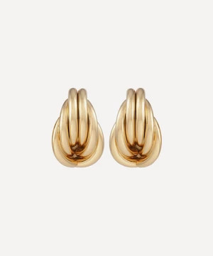 14ct Gold-Plated Lori Stud Earrings | Liberty London (UK)