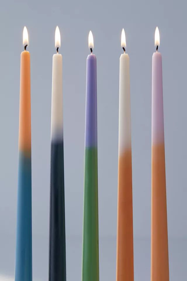 Ombre Taper Candle - Set Of 2 | Urban Outfitters (US and RoW)