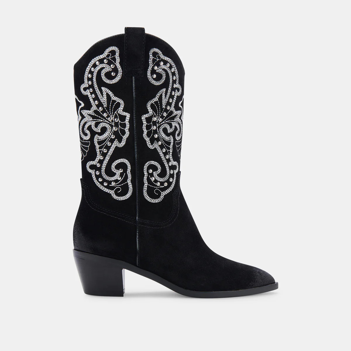 SULA BOOTS BLACK SUEDE | DolceVita.com