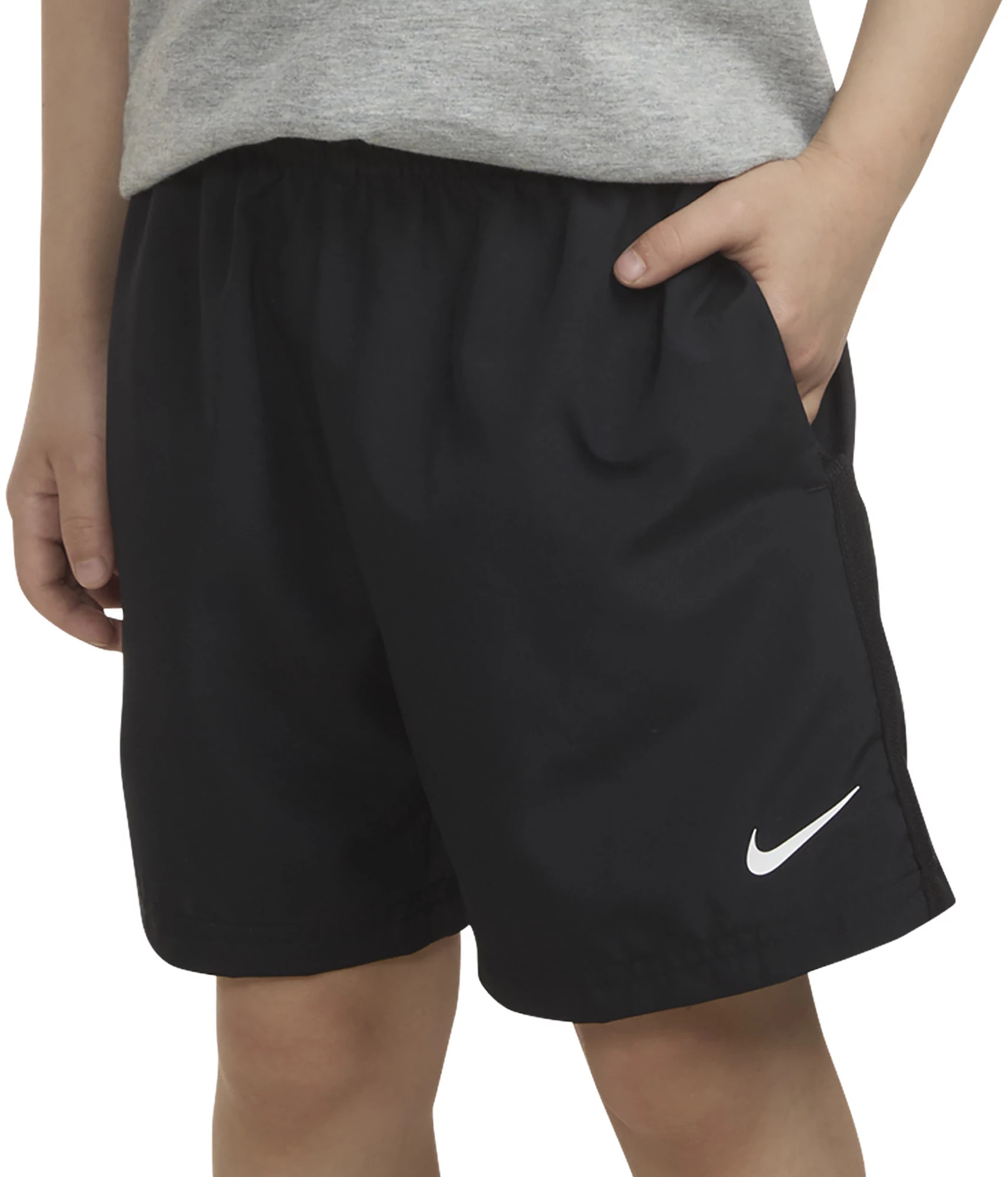 Nike Little Kids Dri-FIT Icon Woven Shorts, Size 6, Black | DICK'S Sporting Goods