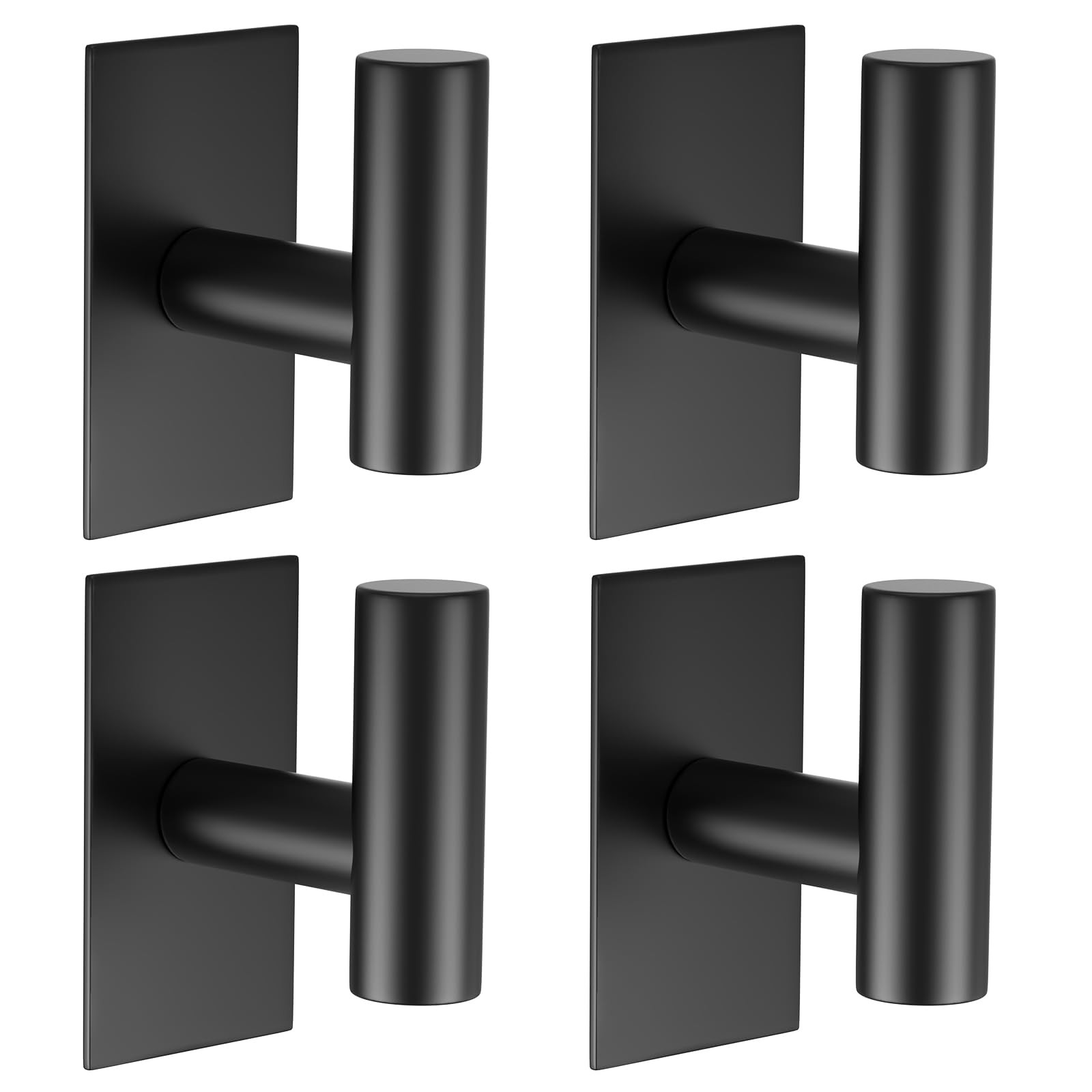 VAEHOLD Wall Towel Hooks, Heavy Duty Sticky Holder Waterproof Towel Hooks for Hanging Coat, Cloth... | Amazon (US)