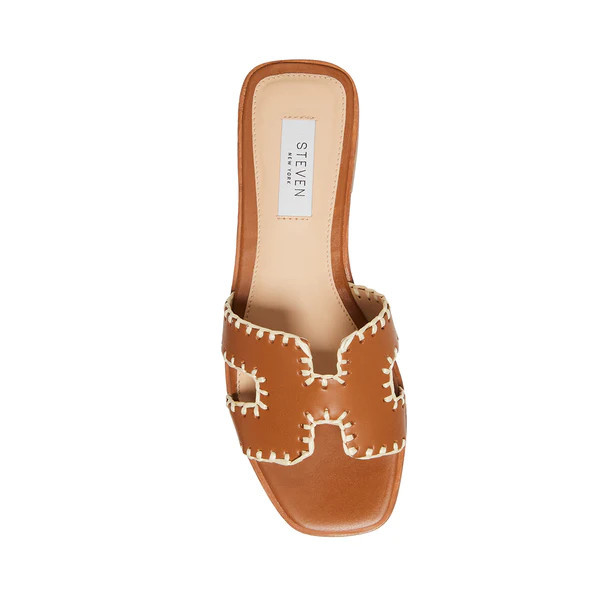 HADYN WOVEN COGNAC LEATHER | Steve Madden (US)