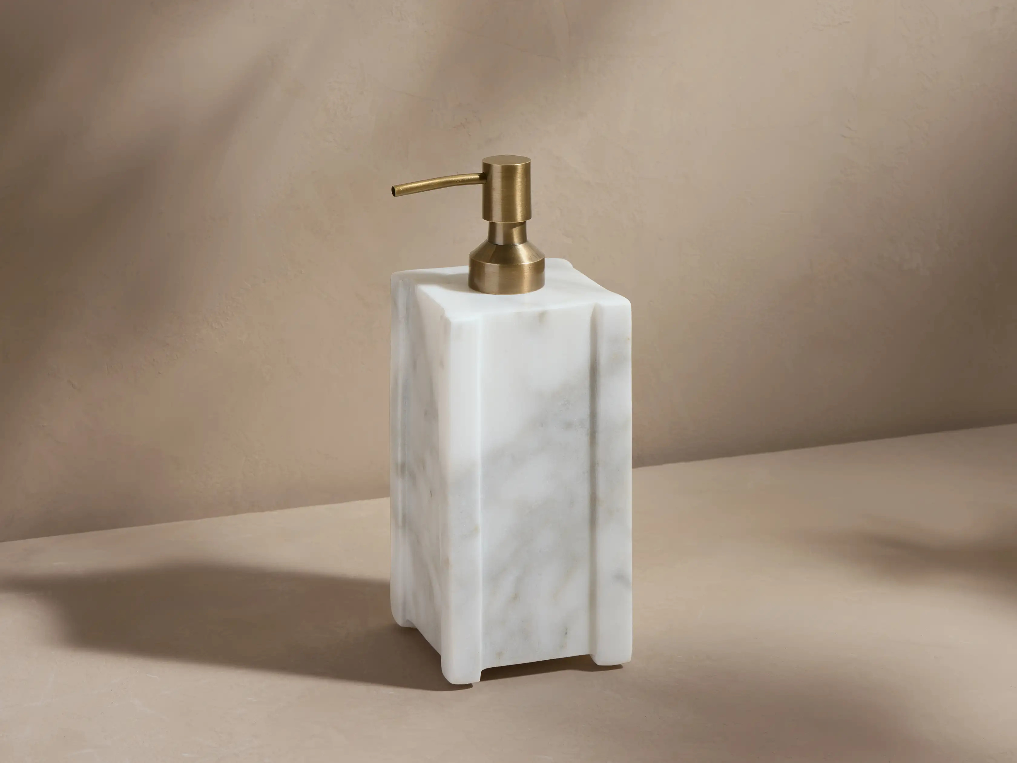 Aster Soap Dispenser in Carrara | Arhaus