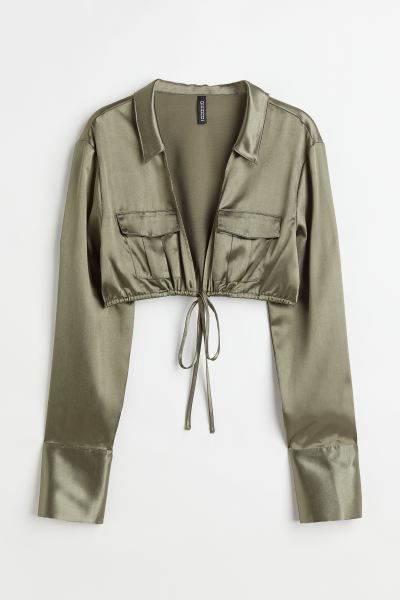 Utility Crop Shirt | H&M (US)