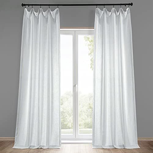 HPD Half Price Drapes Heavy Faux Linen Curtains for Bedroom 50 X 84 (1 Panel), FHLCH-VET13191-84,... | Amazon (CA)