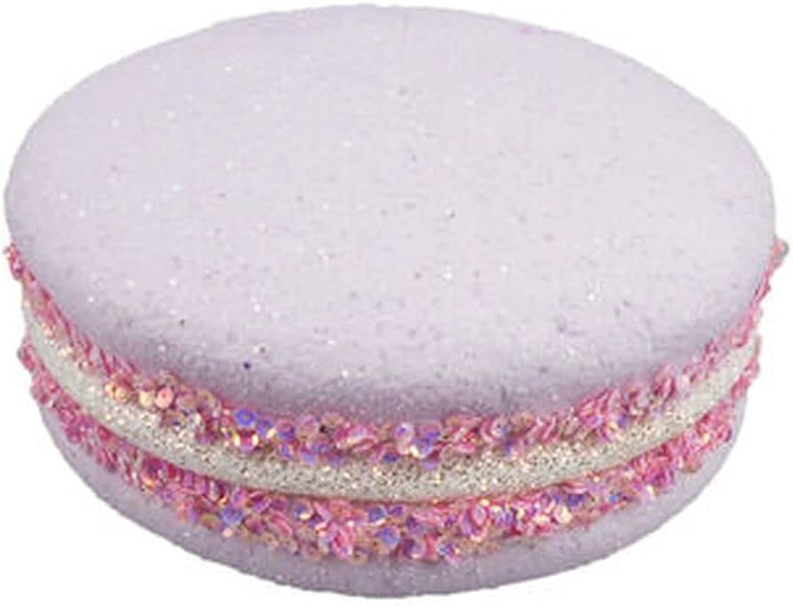 December Diamonds Cotton Candy Land 7" Purple Macaron Hanging Ornament | Amazon (US)