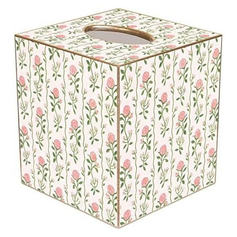 LeCeleBee TB631 - Rose Stripe Tissue Box Cover | Walmart (US)