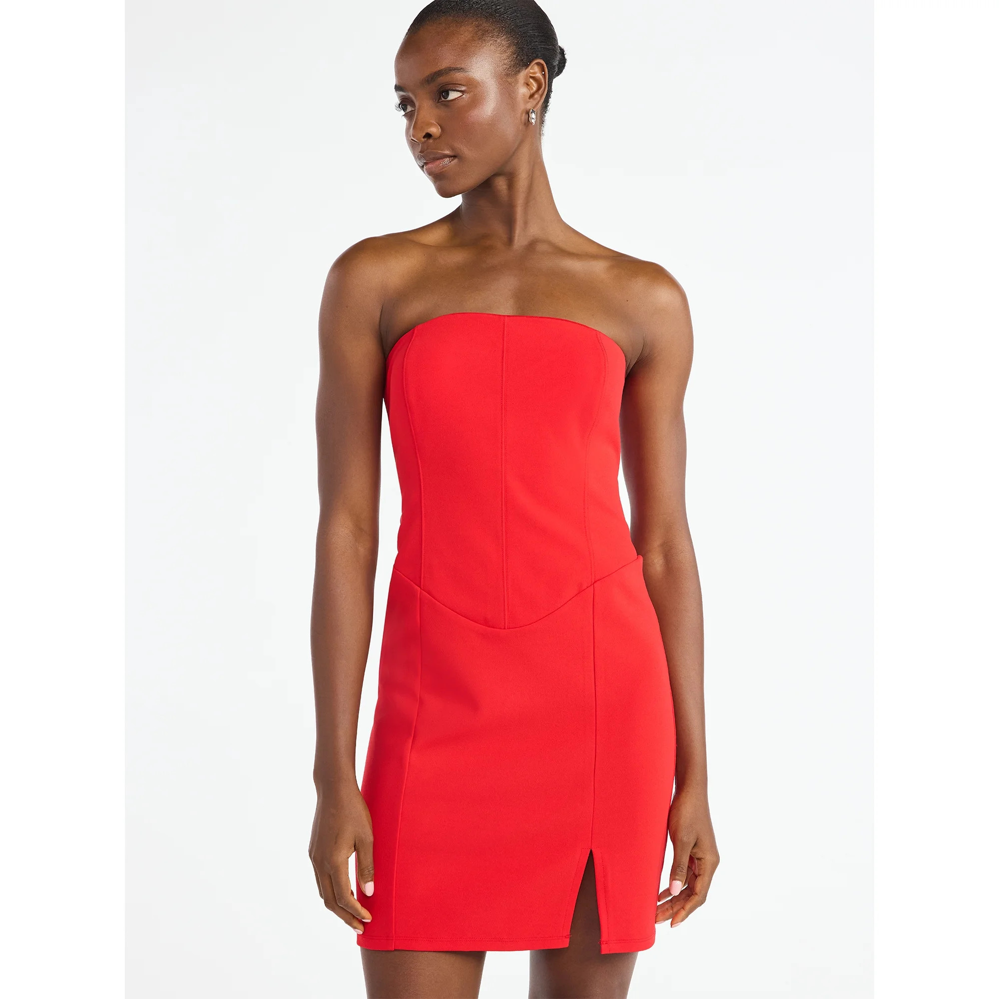 Scoop Women’s Corset Mini Dress, Sizes XS-XXL | Walmart (US)