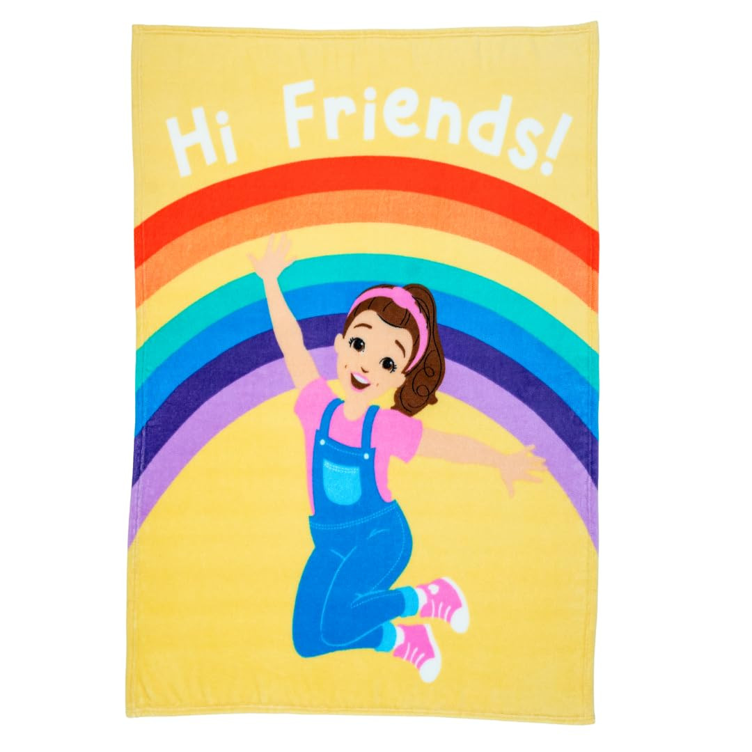 Franco Ms. Rachel Educational Adventures Bedding Super Soft Cozy Throw, 46 in x 60 in, (Officiall... | Amazon (US)