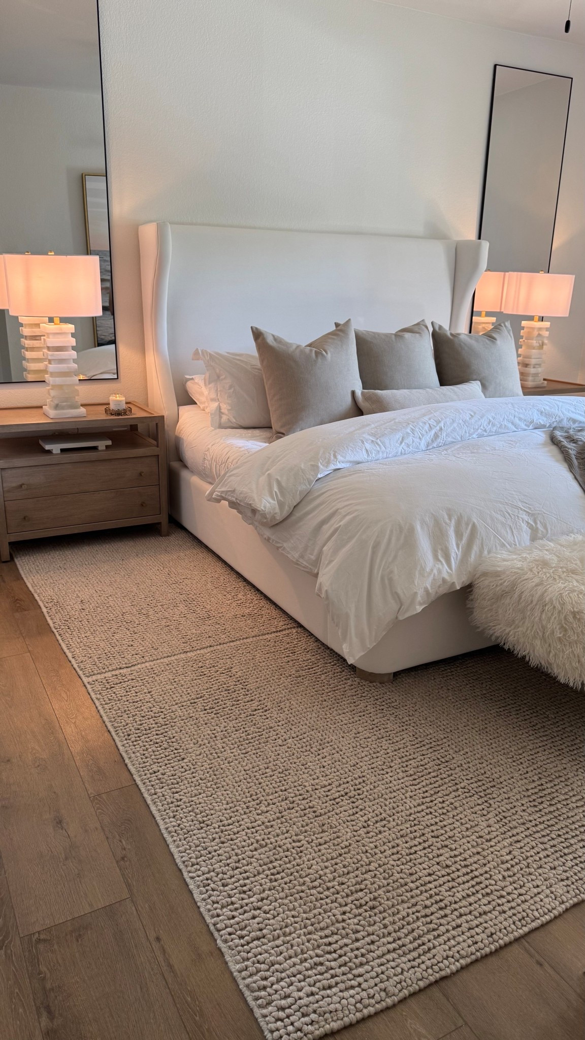 100% organic cotton crisp white bedding that isn’t see through🤍 perfect for hot sleepers!

#LTKHome