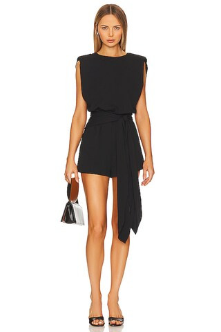 Maves Romper in Black | Revolve Clothing (Global)