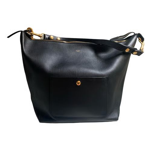 Hobo leather handbag  - Black 71 | Vestiaire Collective (Global)