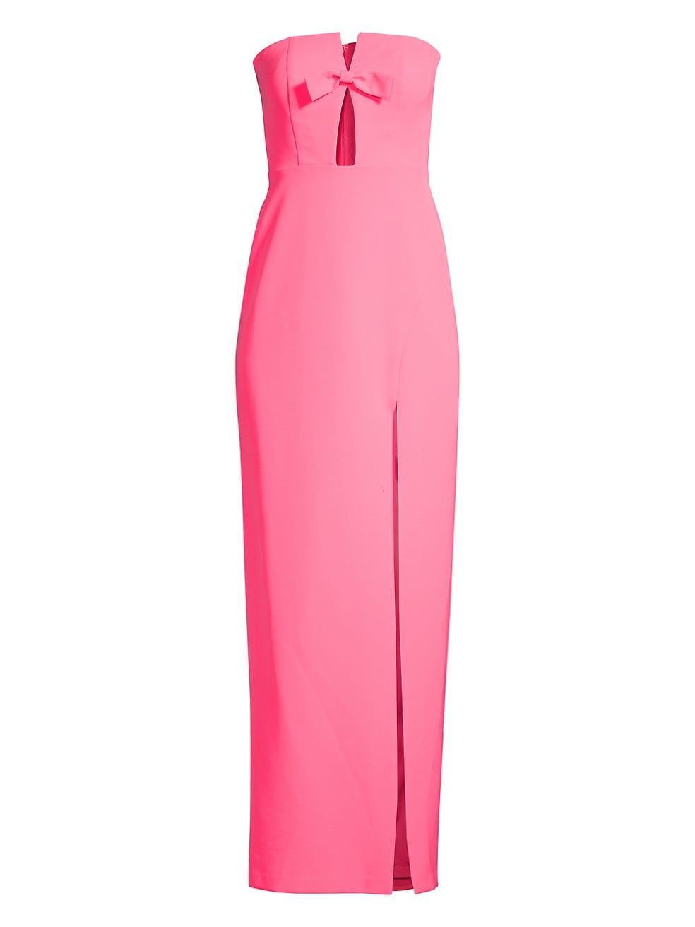 Cut-Out Crepe Column Gown | Saks Fifth Avenue