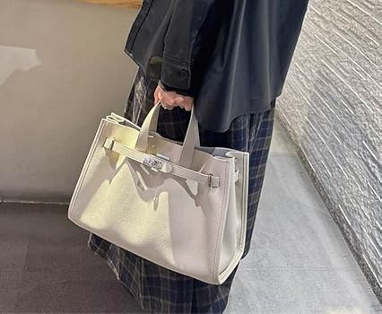 Leather Totes Handbag Shoulder Bag Sling Hobo Commuter Crossbody Bag Large Capacity Locker Versat... | Amazon (US)