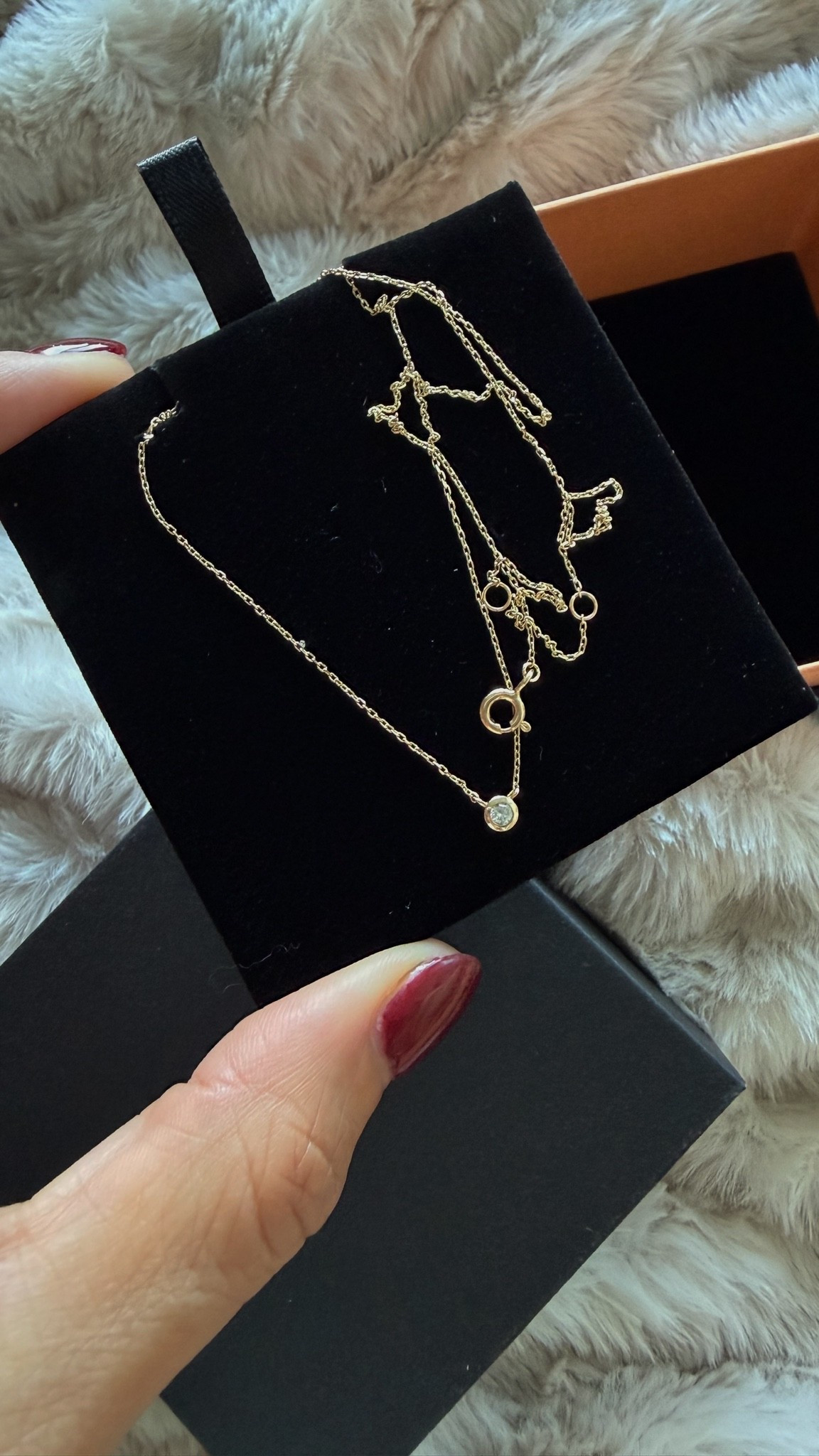 Ladies I kid you now it’s sparkler than my Tiffany’s?!?  Under $200 I can’t believe it! @Quince