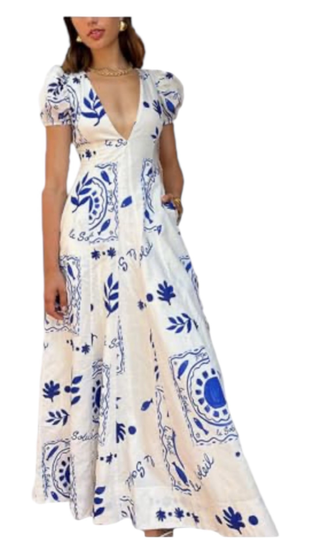 Chic summer dress 💙✨
#maxidress #amazon @amazonfindsandfashion 

#LTKdayinmylife #LTKU #LTKSeasonal