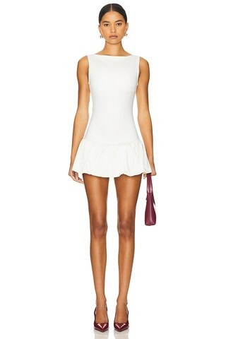 Pamela Dress in Creme White Dress Winter Outfits 2025 Winter White Dress Winter Dresses 2025 Revolve | Revolve Clothing (Global)