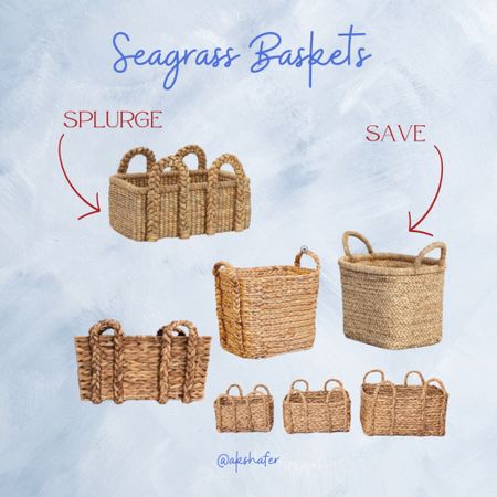 Save or Splurge Seagrass Basket Edition

#seagrass #beachcomberdupe #dupe #saveyourmoney #coastalaesthetic #homedecor #coastalgrandmotherstyle #coastalhomedecor 

#LTKGiftGuide #LTKFind #LTKhome