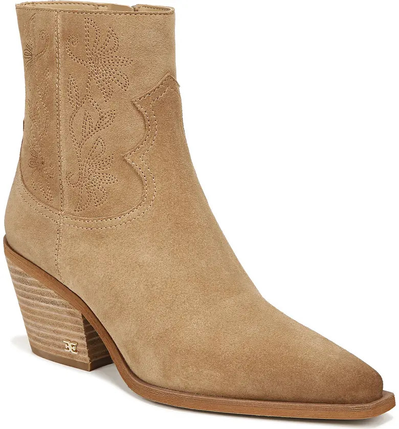 Wilda Pointed Toe Western Boot (Women) | Nordstrom