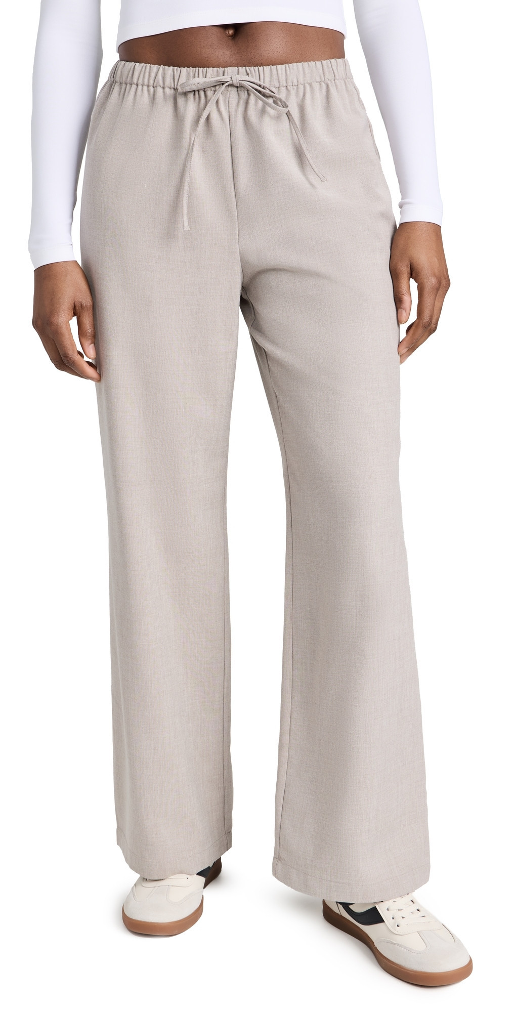 Reformation Olina Pants Natural L | Shopbop