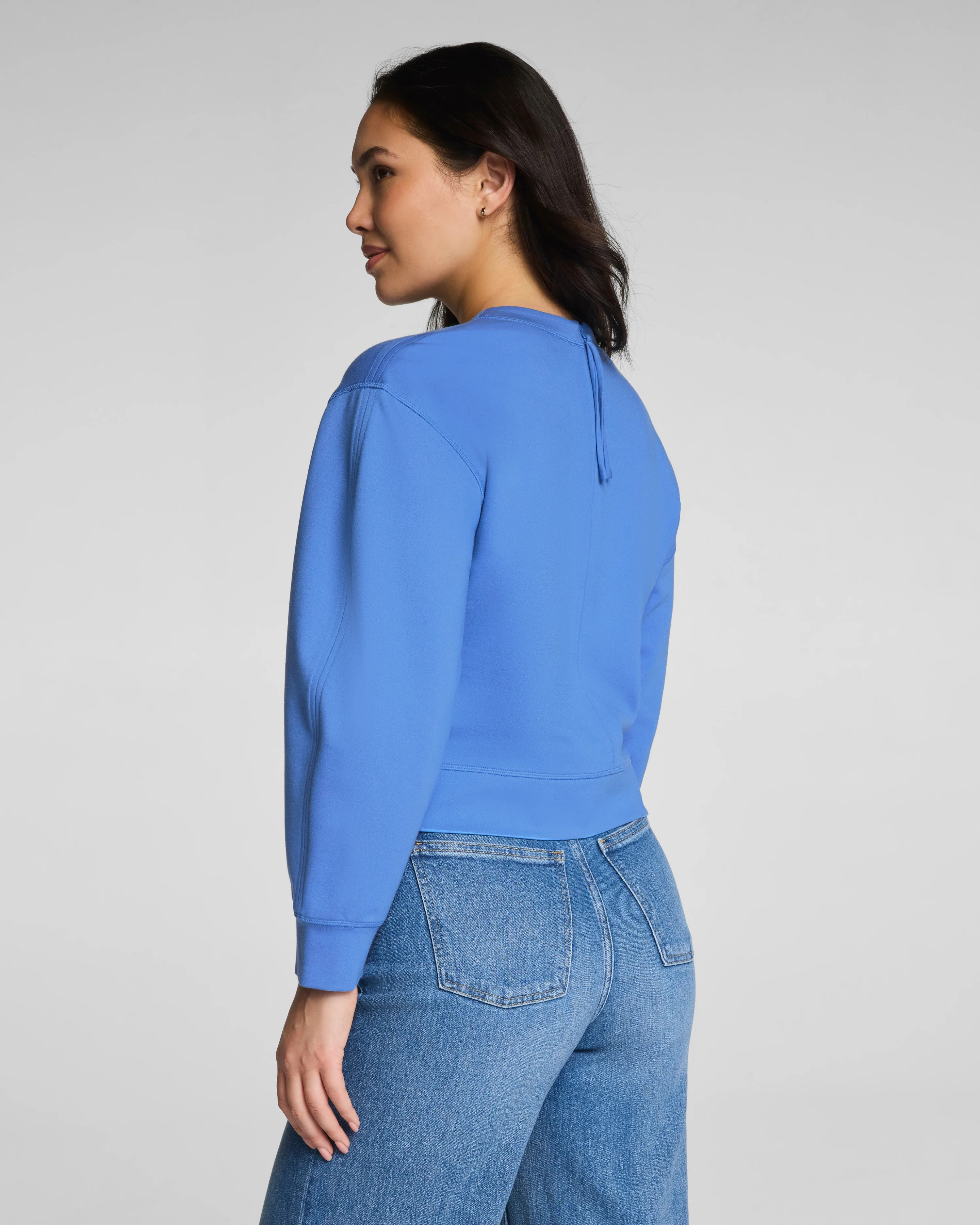 SPANX® Ponte Crewneck Long Sleeve Top | Spanx
