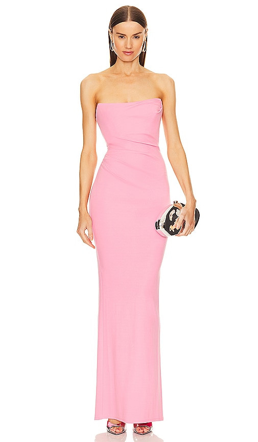 Michael Costello x REVOLVE Briggs Gown in Pink. - size S | Revolve Clothing (Global)