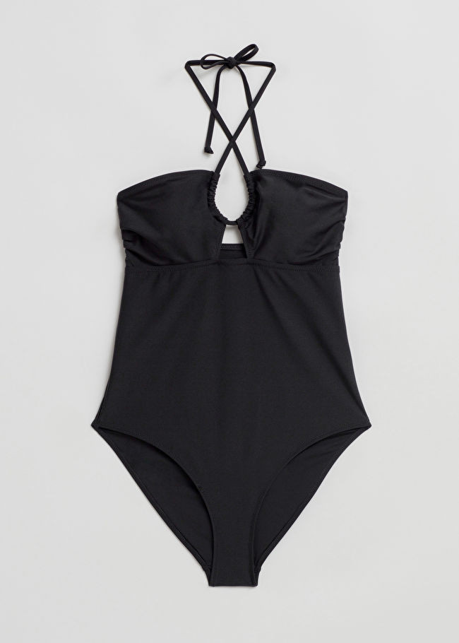 Strappy Halterneck Swimsuit | & Other Stories (EU + UK)