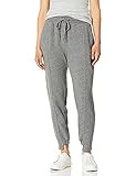 Splendid Women's Jogger Sweatpant Casual Pant Bottom, Dark Heather Grey, M | Amazon (US)