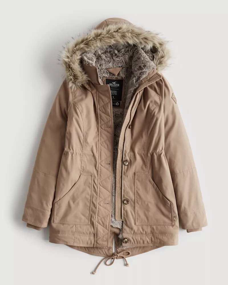 Faux Fur-Lined Cozy Parka curated on LTK