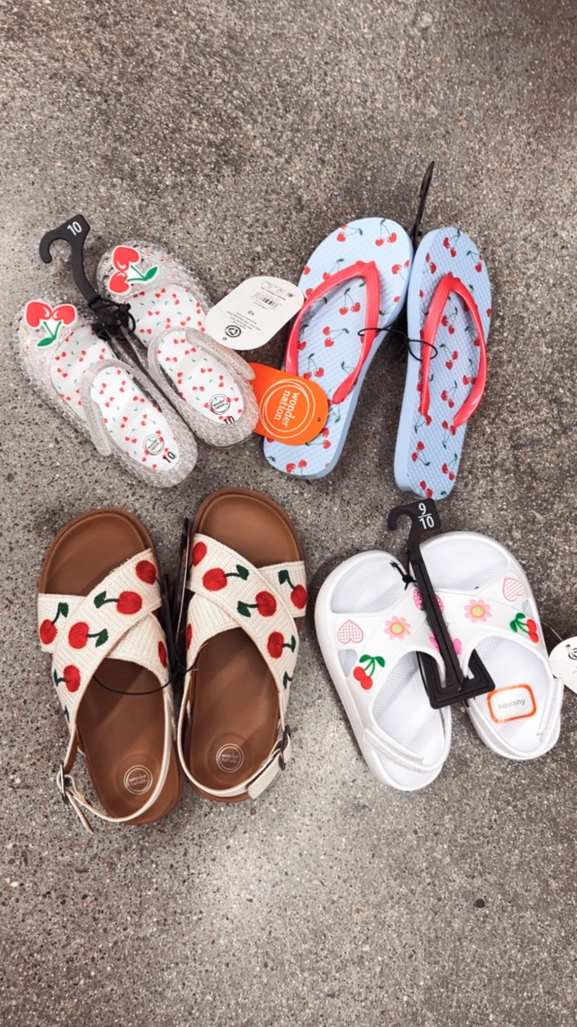 Cute cherry sandals for girls! Cute spring style sandals! Kids sandals, vacation style for kids. Walmart kids sandals, spring style for kids. Walmart kids finds  

#LTKSaleAlert #LTKKids #LTKSeasonal