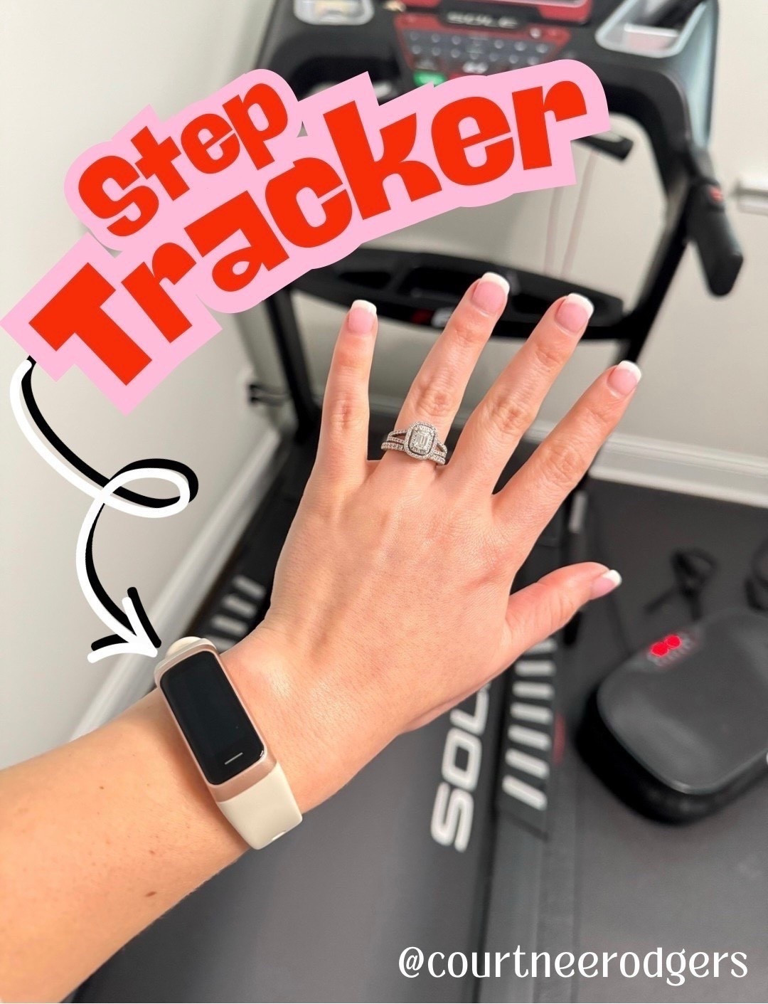 Ordered a step tracker for the new year! I have an apple watch but wanted something that only tracks my steps without all of the extras and this is perfect! I got the white which is a light tan in person! 

Fitness, athleisure, activewear, fitness tracker 

#LTKGiftGuide #LTKdayinmylife #LTKFindsUnder100