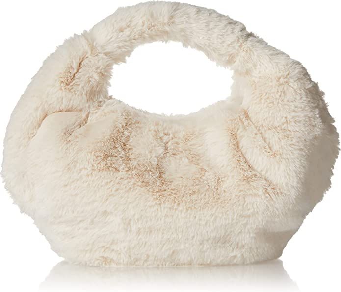 Amazon.com: The Drop Women's Addison Soft Volume Top Handle Bag, Whisper White Fur, One Size : Cloth | Amazon (US)