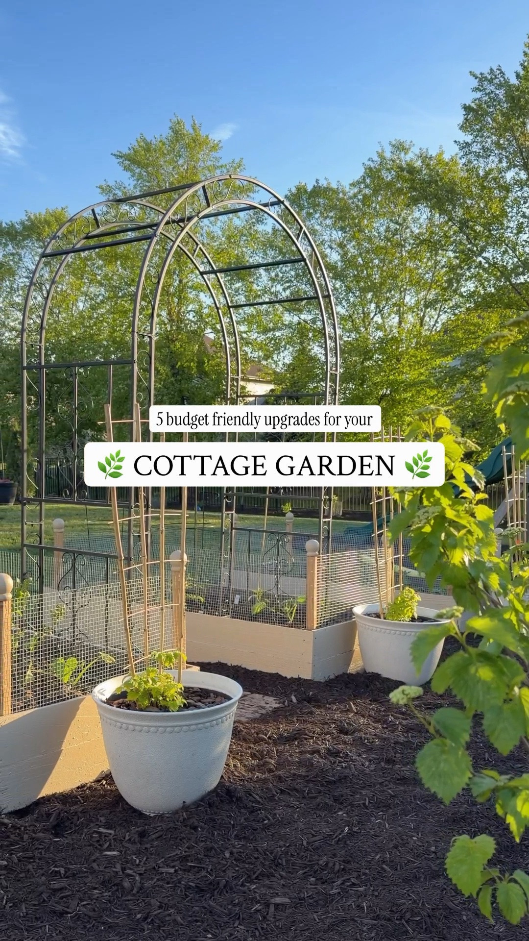 Layering in little details like willow trellises, an arched garden arbor, soft garden lighting is what really starts to create that cozy European cottage garden feel over time ✨

These finds are all super affordable and add so much charm.

#LTKSeasonal #LTKHome #LTKSaleAlert
