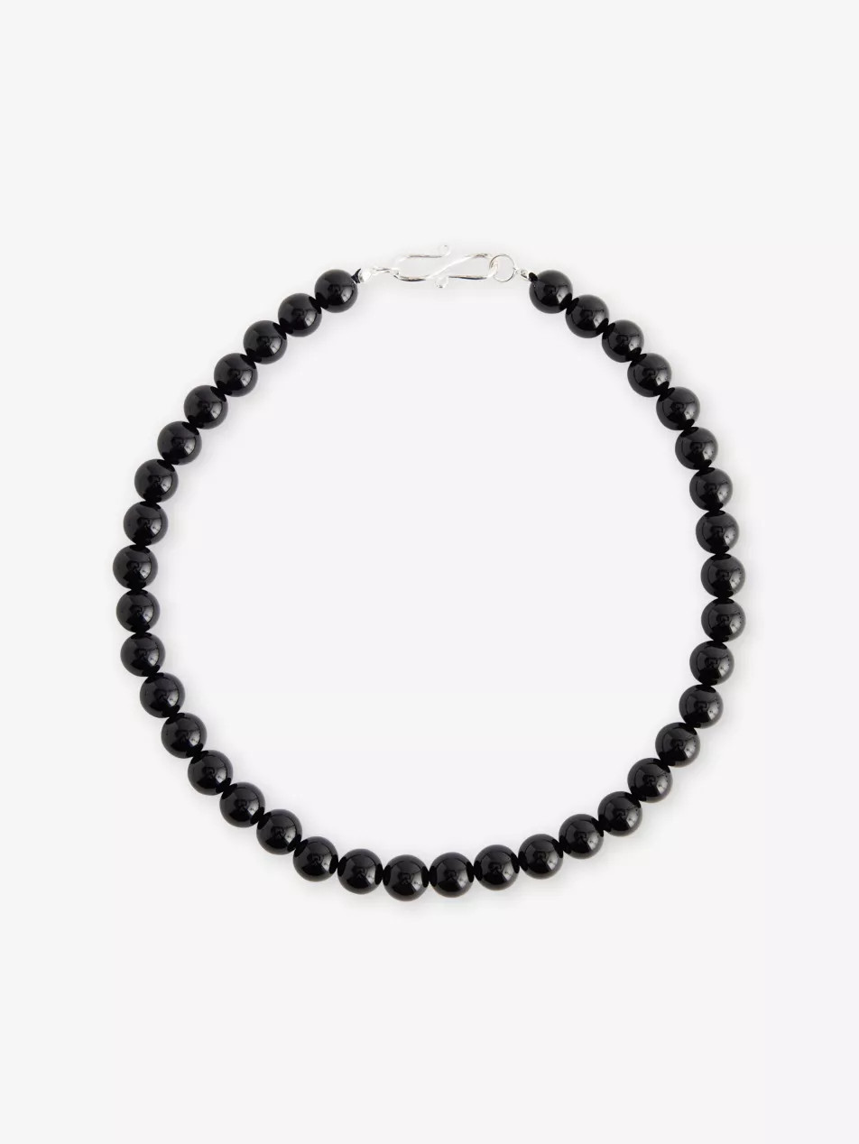 The Mary 925 Sterling-Silver And Carnelian Stone Necklace | Selfridges