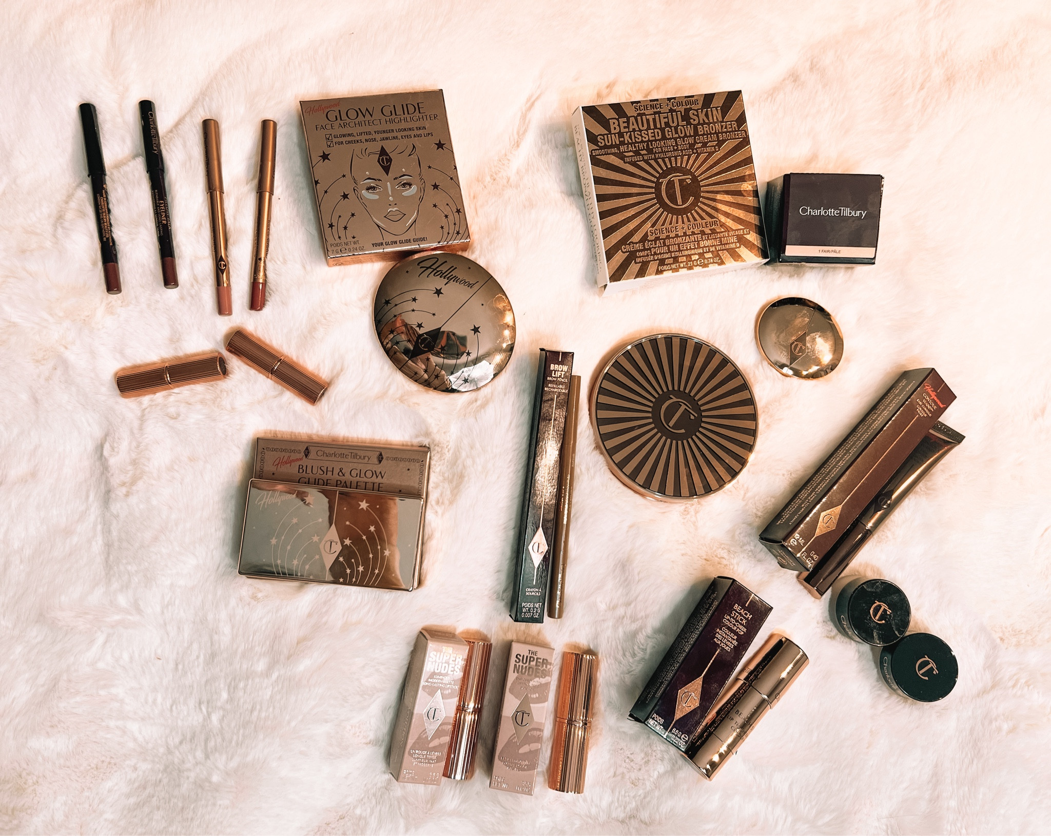 Going into the new year, I decided I wanted to refresh my makeup stash.
I decided to go all in on Charlotte Tilbury.
Yes, her products are a bit more expensive, but worth every cent, IMO.
Makeup, cosmetics, Charlotte Tilbury 

#LTKfindsunder100 #LTKSeasonal #LTKbeauty
