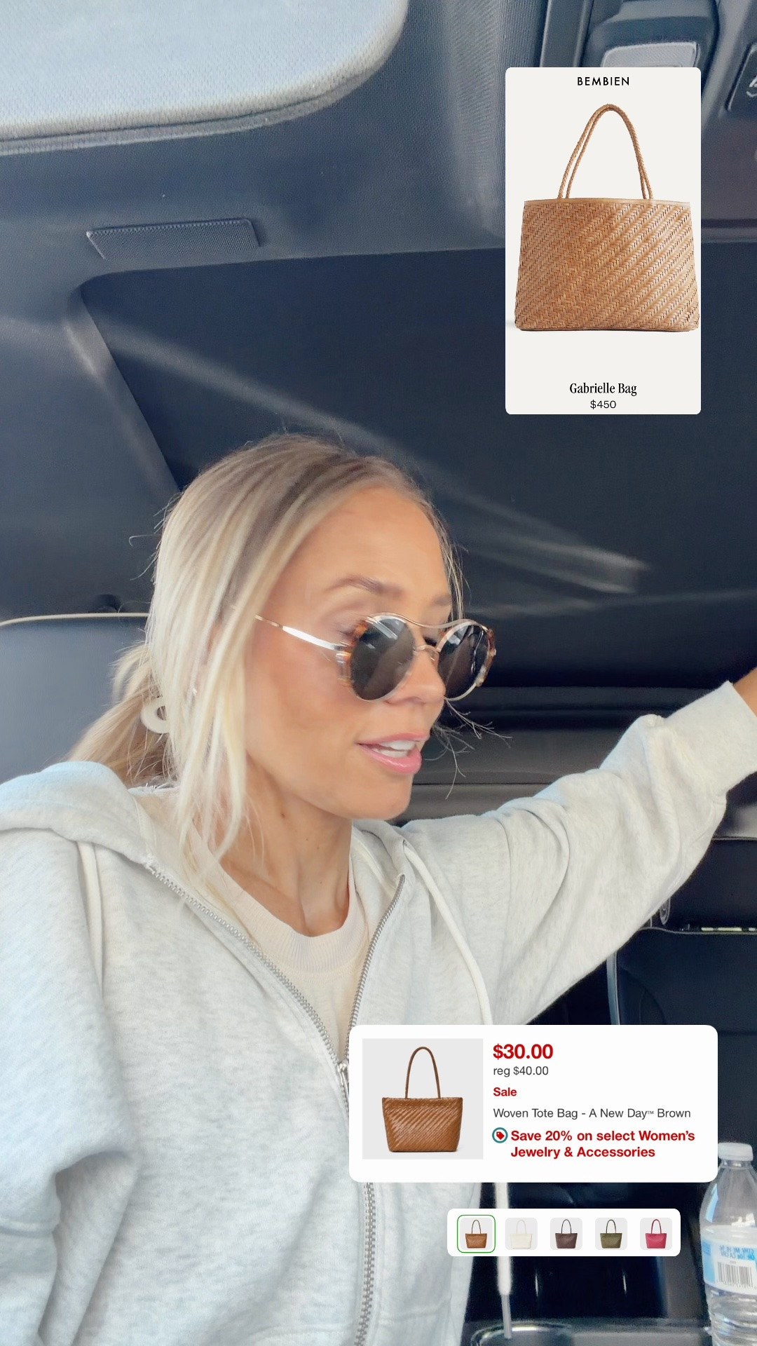 🤍 20% off Women’s jewelry and accessories 🙌🎯 Obsessed with this designer look for less bag! 🤭