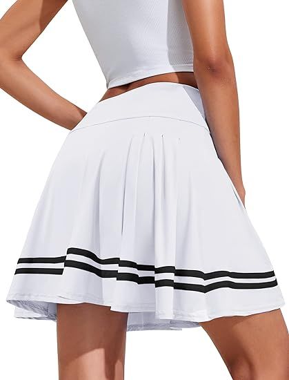 Pinspark Pleated Tennis Skirt Womens Athletic Golf Skort Activewear Built-in Shorts Sport Outfits... | Amazon (US)