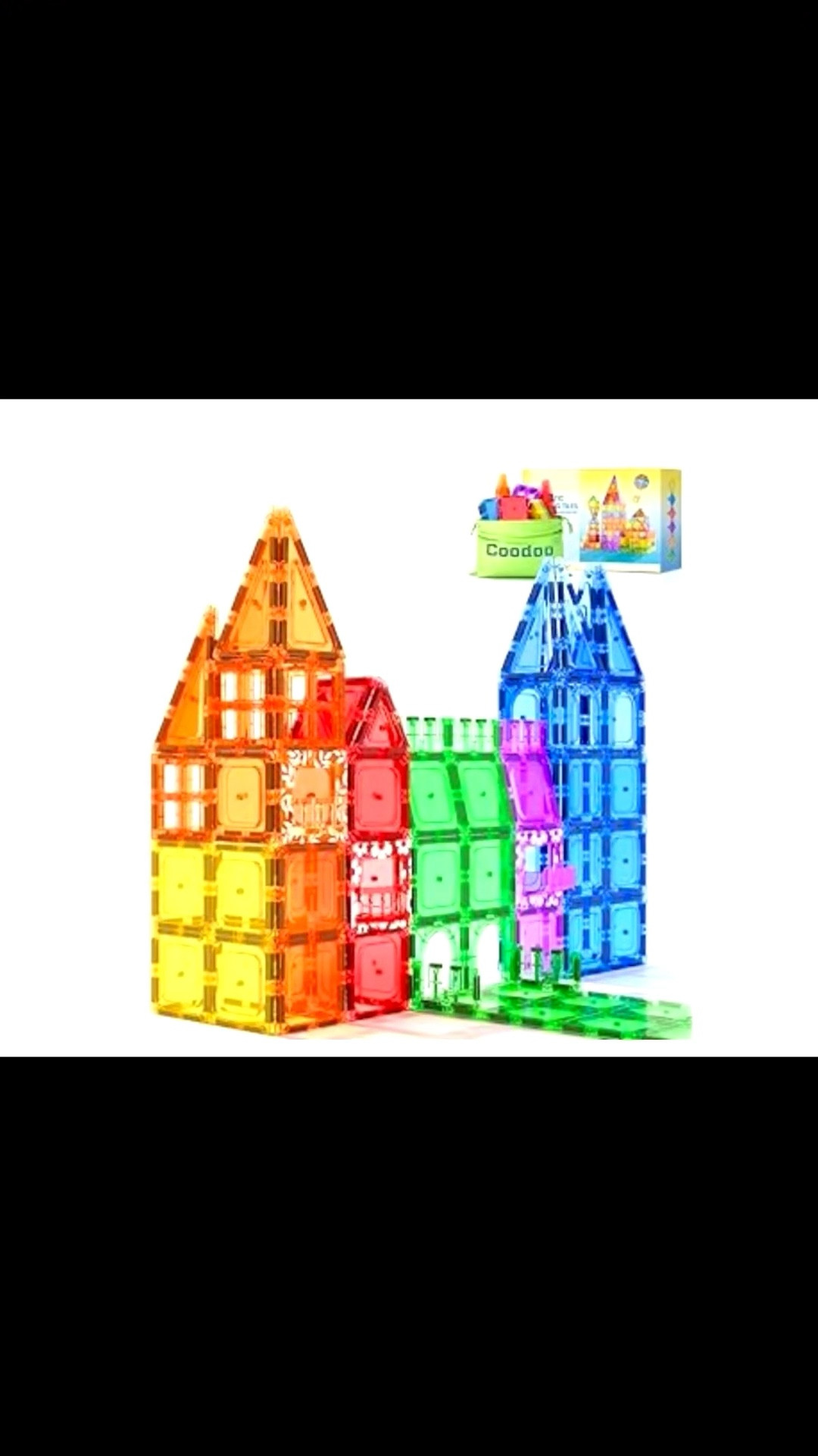 We love these magnet tiles. They’re currently on sale for Prime members. Wow 🏡 🏰 🩵💜💙🩷💚💛

#LTKKids #LTKSaleAlert #LTKHome