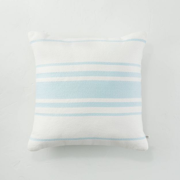 Variegated Stripe Indoor/Outdoor Throw Pillow - Hearth & Hand™ with Magnolia | Target