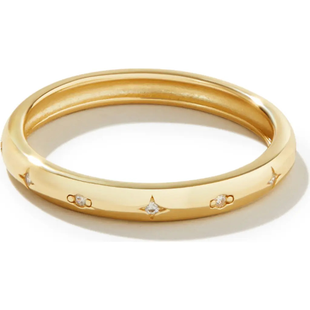 Ana Luisa Celestial Band Ring - Capella in Gold at Nordstrom, Size 10 | Nordstrom
