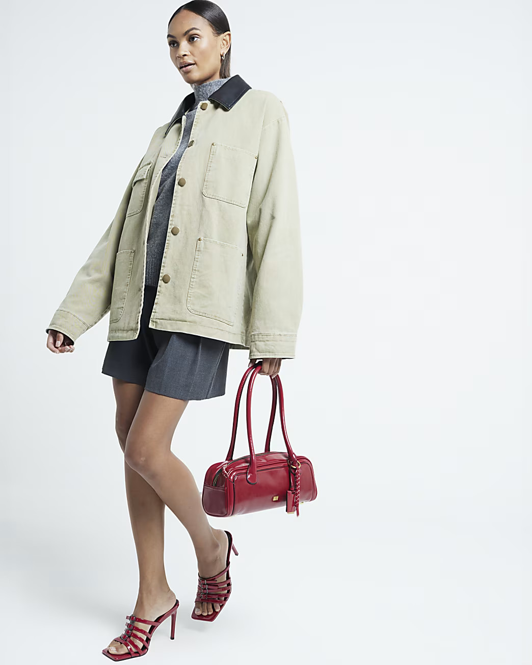 Stone Barn Jacket | River Island UK & IE