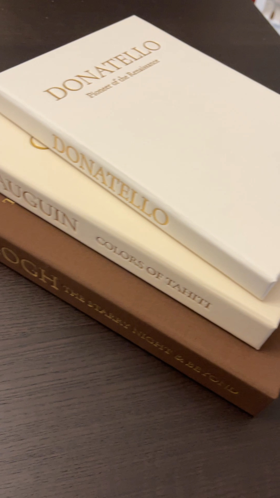 Decorative books are one of my favorite ways to make a shelf look instantly more styled and expensive 🤎 I’m obsessed with this neutral set—the warm brown, cream and white tones, gold detailing and linen-like texture are SO good. They’re gorgeous standing up, stacked on a coffee table or mixed into bookshelf decor for that collected, designer look.

decorative books, decor books, coffee table books, faux books, designer decor books, neutral decor books, decorative book set, bookshelf decor, bookshelf styling, shelf decor, shelf styling, coffee table decor, console table decor, living room decor, home decor, neutral home decor, brown home decor, cream home decor, beige home decor, warm neutral decor, organic modern decor, transitional decor, traditional home decor, luxury home decor, elevated home decor, designer inspired decor, aesthetic home decor, vintage inspired decor, bookcase decor, bookcase styling, library decor, office bookshelf decor, home office decor, living room bookshelf, decorative accessories, shelf accessories, neutral shelf decor, brown and cream decor, gold accent decor, linen books, decorative book stack, stacked books decor, hardcover decor books, faux coffee table books, Amazon home decor, Amazon home finds, affordable home decor, designer look for less, LTK home finds, home styling ideas

#LTKSeasonal #LTKSaleAlert #LTKHome